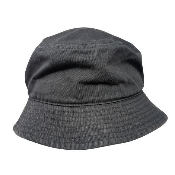 Newhattan Bucket Hat Gray Medium Lightweight Vented Holes Blank - Picture 1 of 9